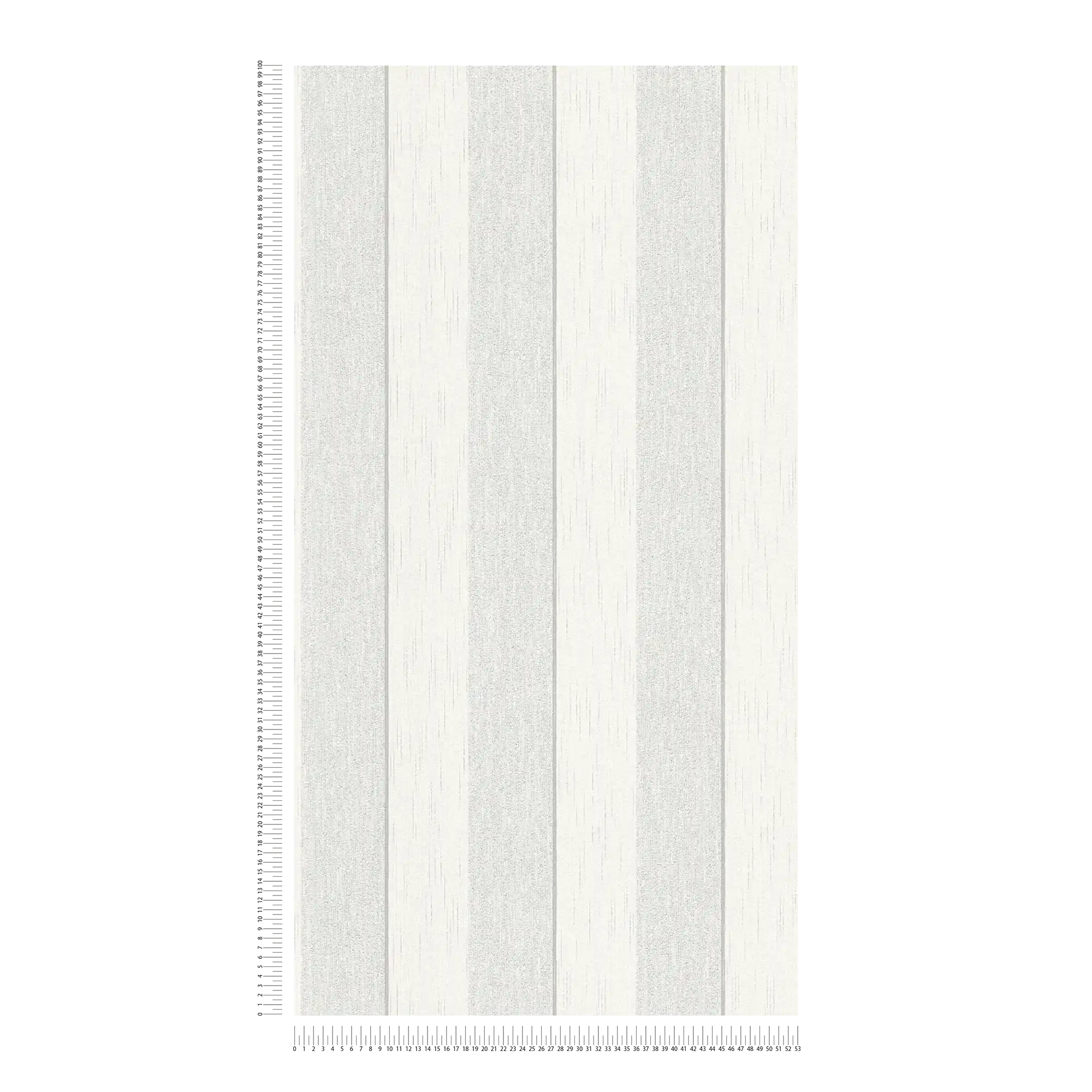             Tapete Struktureffekt-Streifen meliert – Grau, Weiß
        