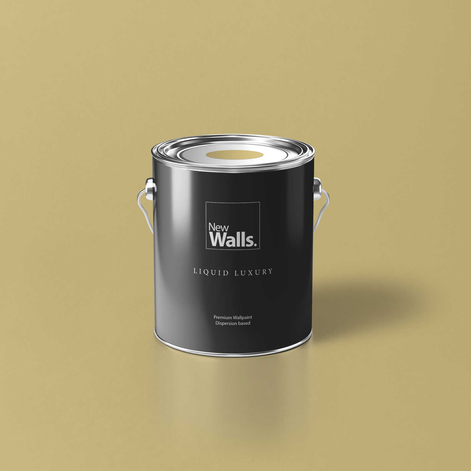 Premium Wandfarbe aktives Khaki »Lucky Lime« NW602 – 2,5 Liter
