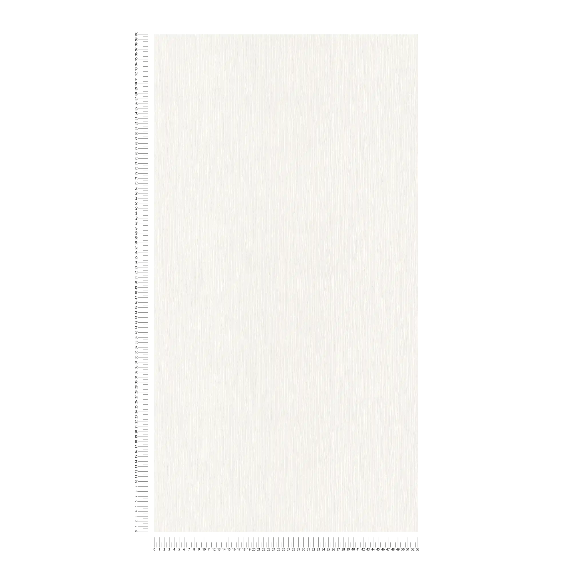             Papiertapete Weiß mit Linienstruktur
        
