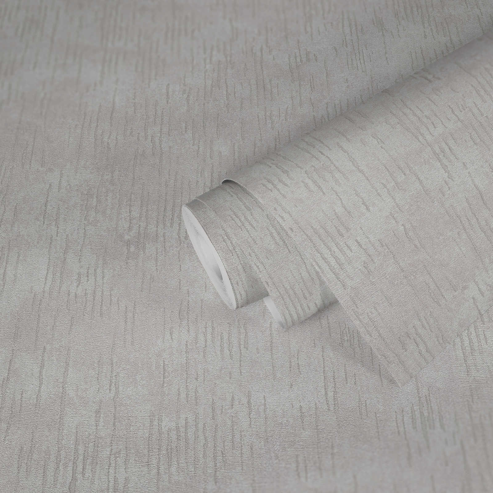             Glänzende Struktur-Tapete mit Metallic Muster – Beige, Creme, Metallic
        