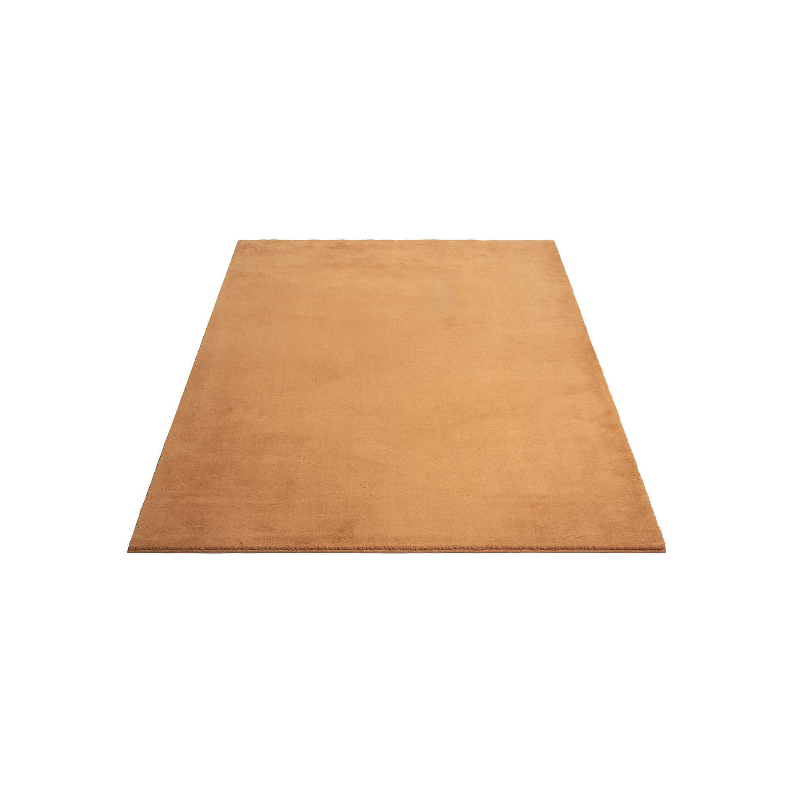 Moderner Hochflor Teppich in Terra – 230 x 160 cm
