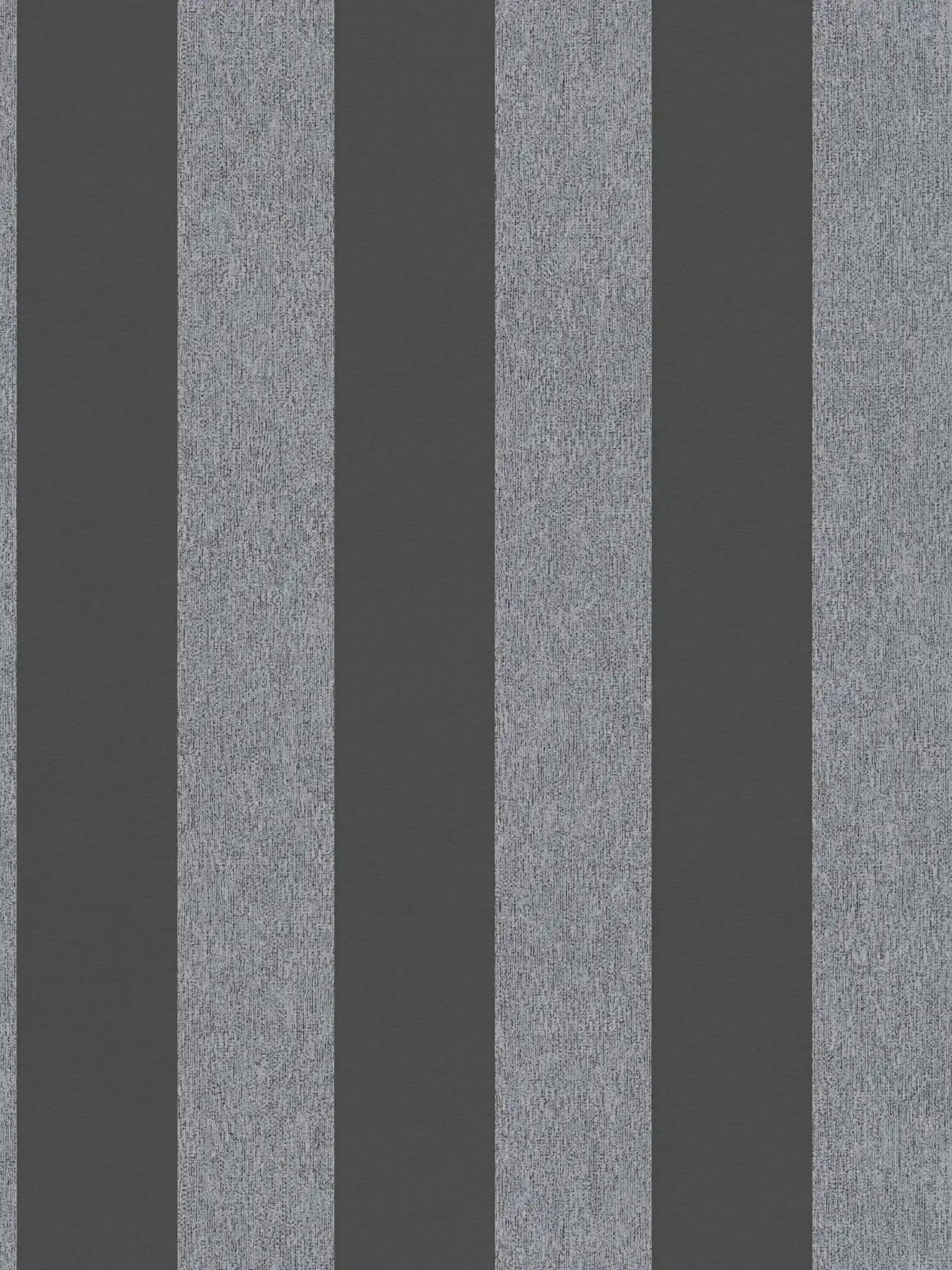         Streifen Vliestapete in Strukturoptik matt – Schwarz, Grau
    