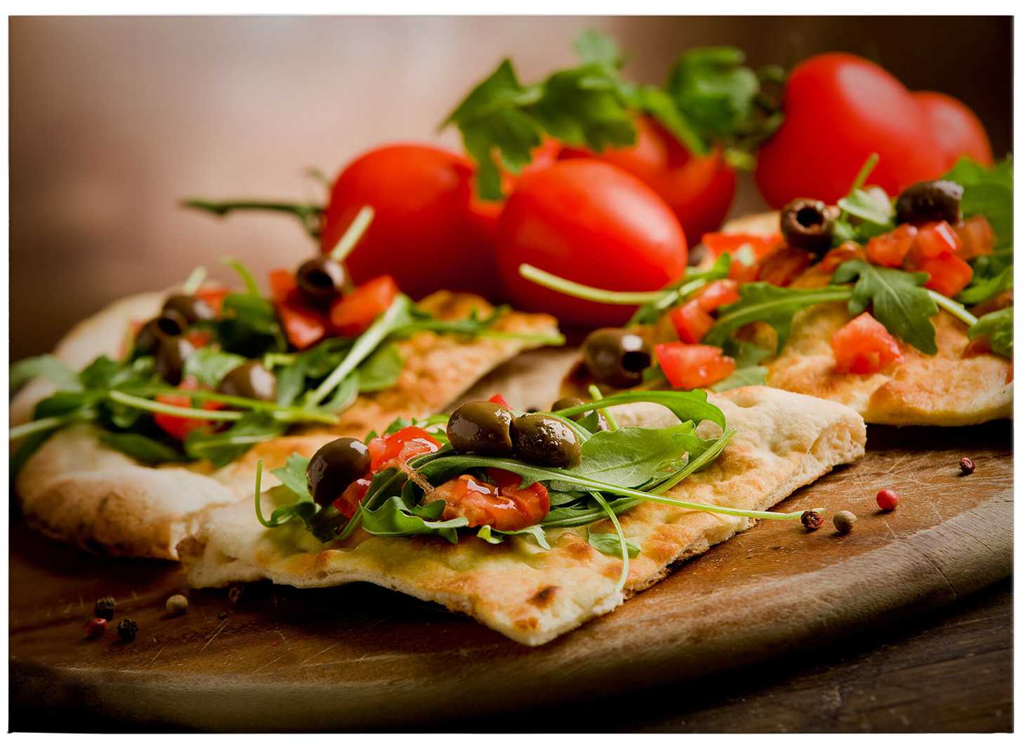 Pizza Leinwandbild DD123053 online » Küche • | kaufen