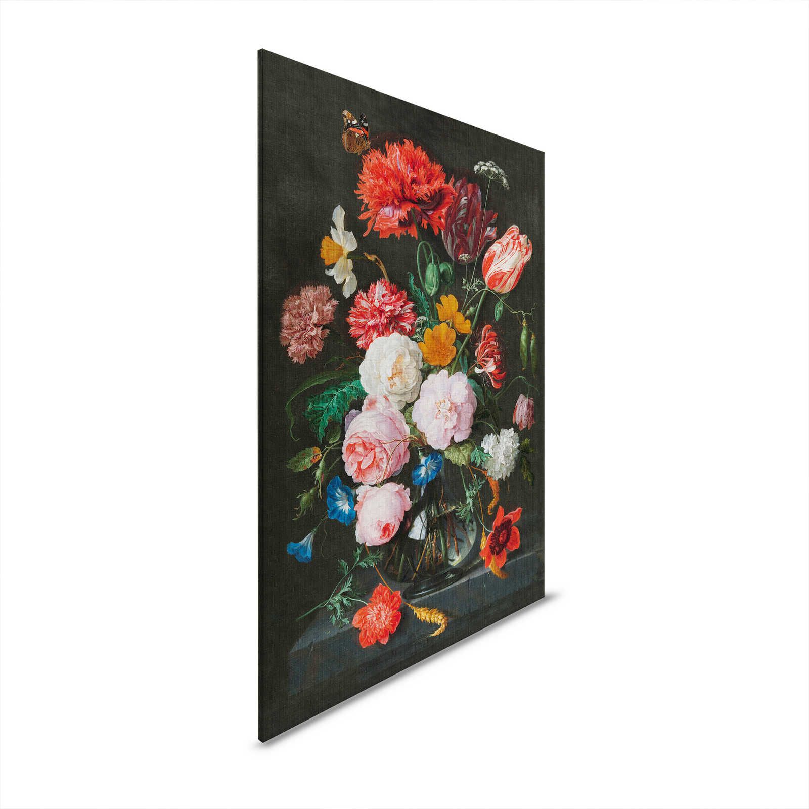 Artists Studio 4 - Leinwandbild Blumen Stillleben mit Rosen – 0,80 m x 1,20 m
