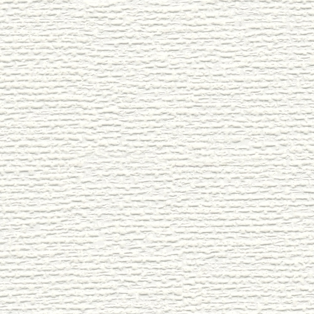             Überstreichbare Vliestapete mit grober Struktur – Weiß
        