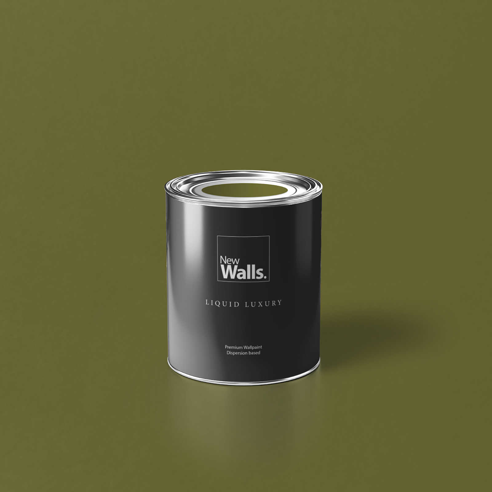 Premium Wandfarbe natürliches Waldgrün »Lucky Lime« NW609 – 1 Liter
