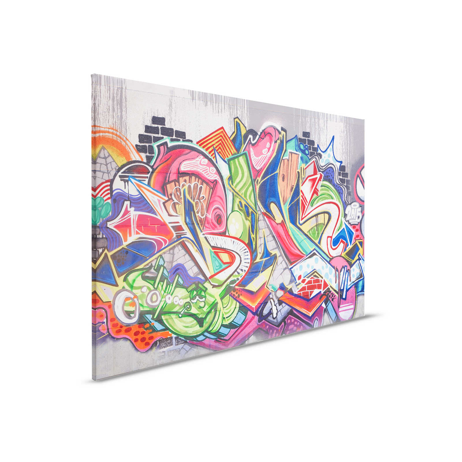         Urbane Graffiti Wand Leinwand – 0,90 m x 0,60 m
    