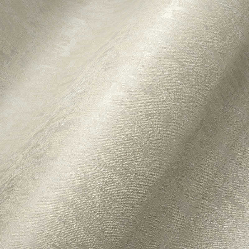             Mustertapete Creme-Weiß meliert im natürlichen Retro Look
        