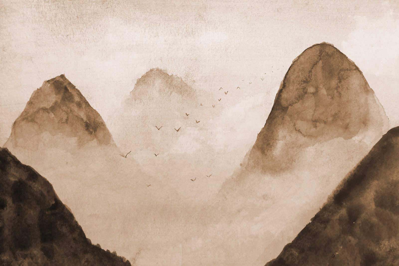             Leinwand Nebel Landschaft – 0,90 m x 0,60 m
        