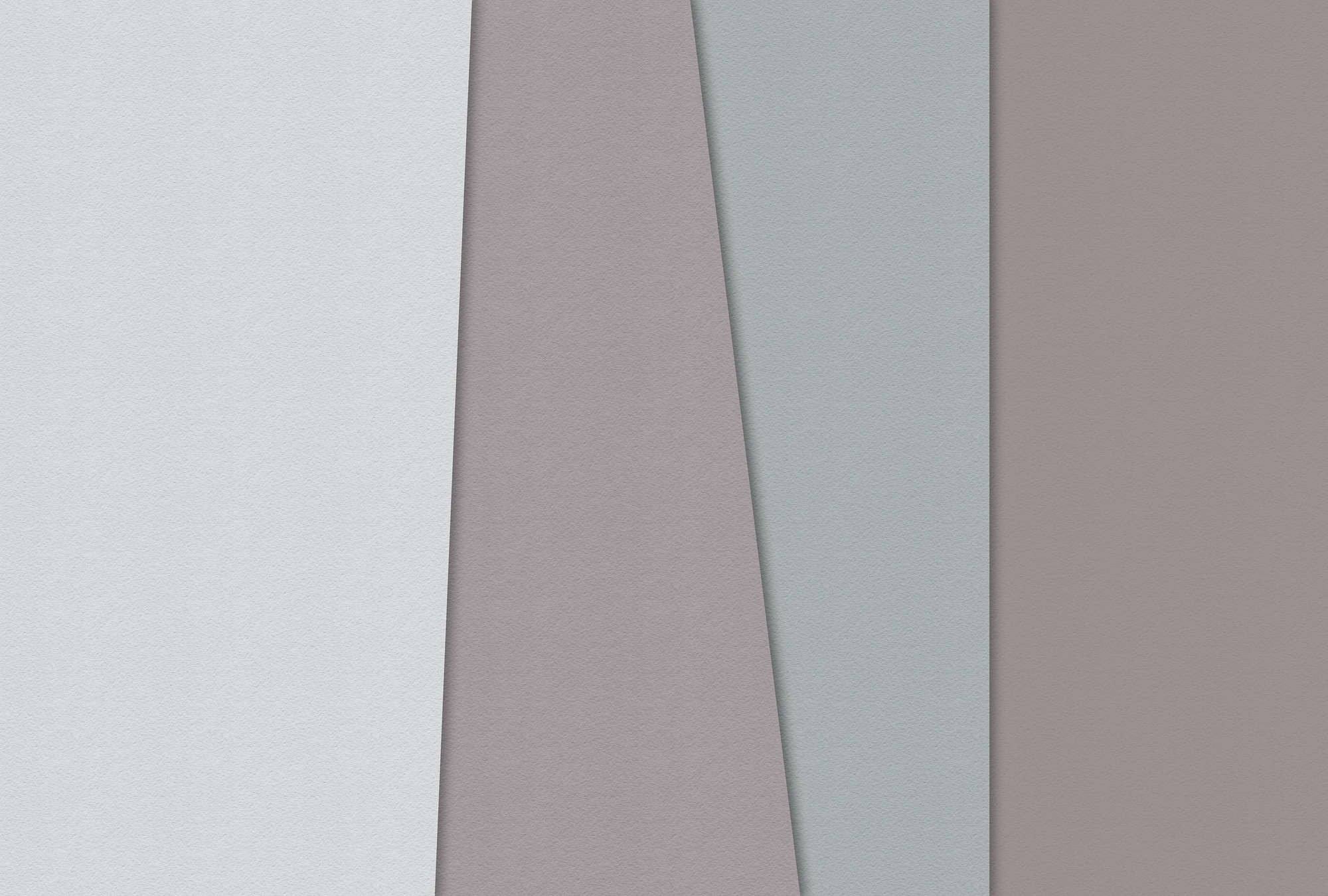             Layered paper 3 - Minimalistische Fototapete Farbfelder-Büttenpapier Struktur – Blau, Creme | Mattes Glattvlies
        