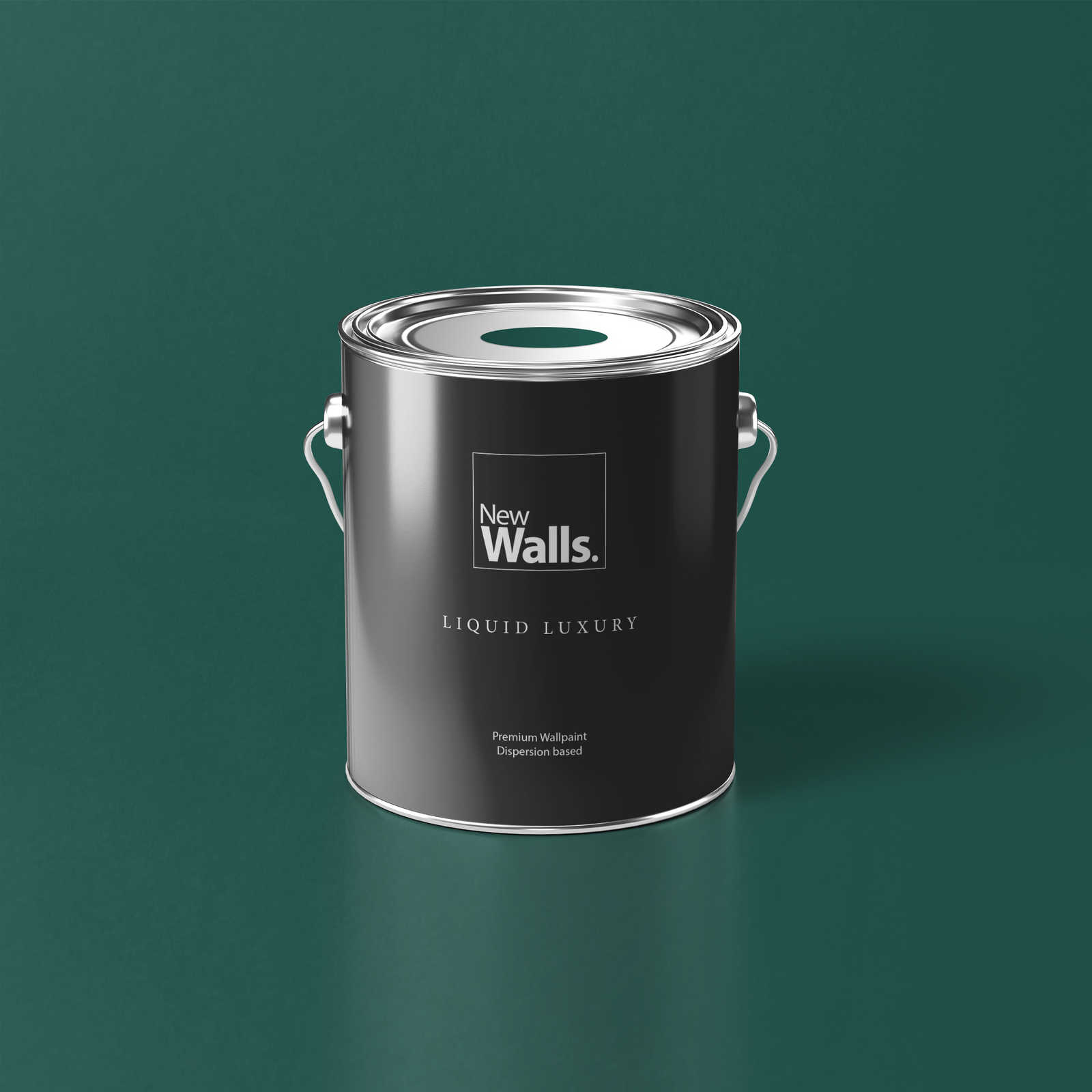 Premium Wandfarbe prachtvolles Smaragdgrün »Expressive Emerald« NW412 – 5 Liter
