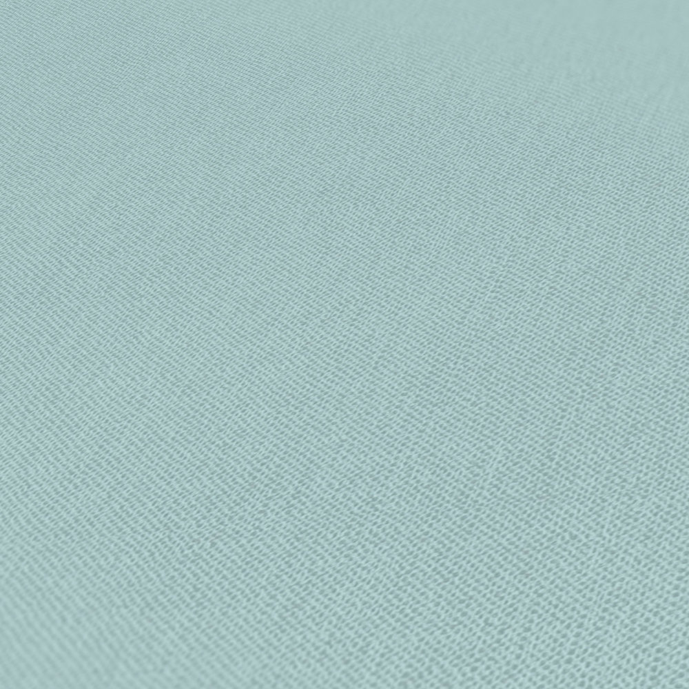             Tapete Salbeigrün einfarbig & matt mit Textilstruktur – Grün
        