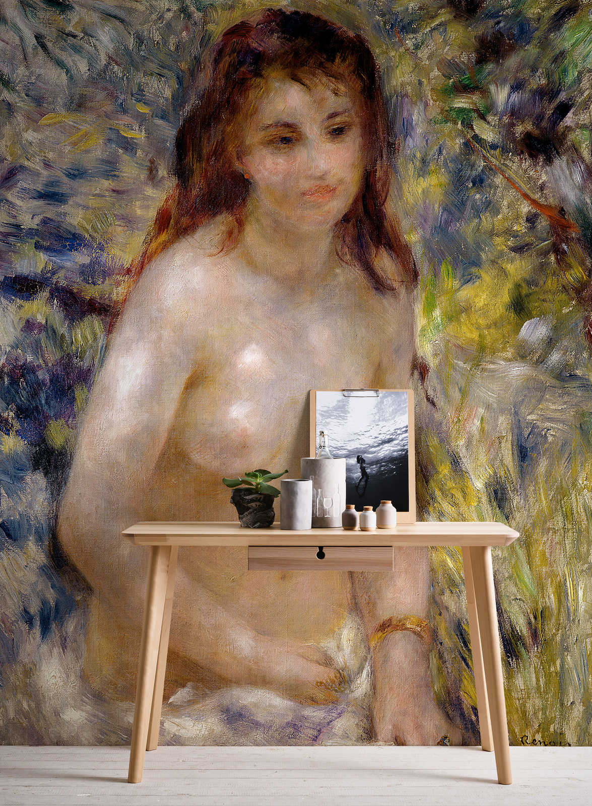             Fototapete "Wirkung des Sonnenlichts" von Pierre Auguste Renoir
        