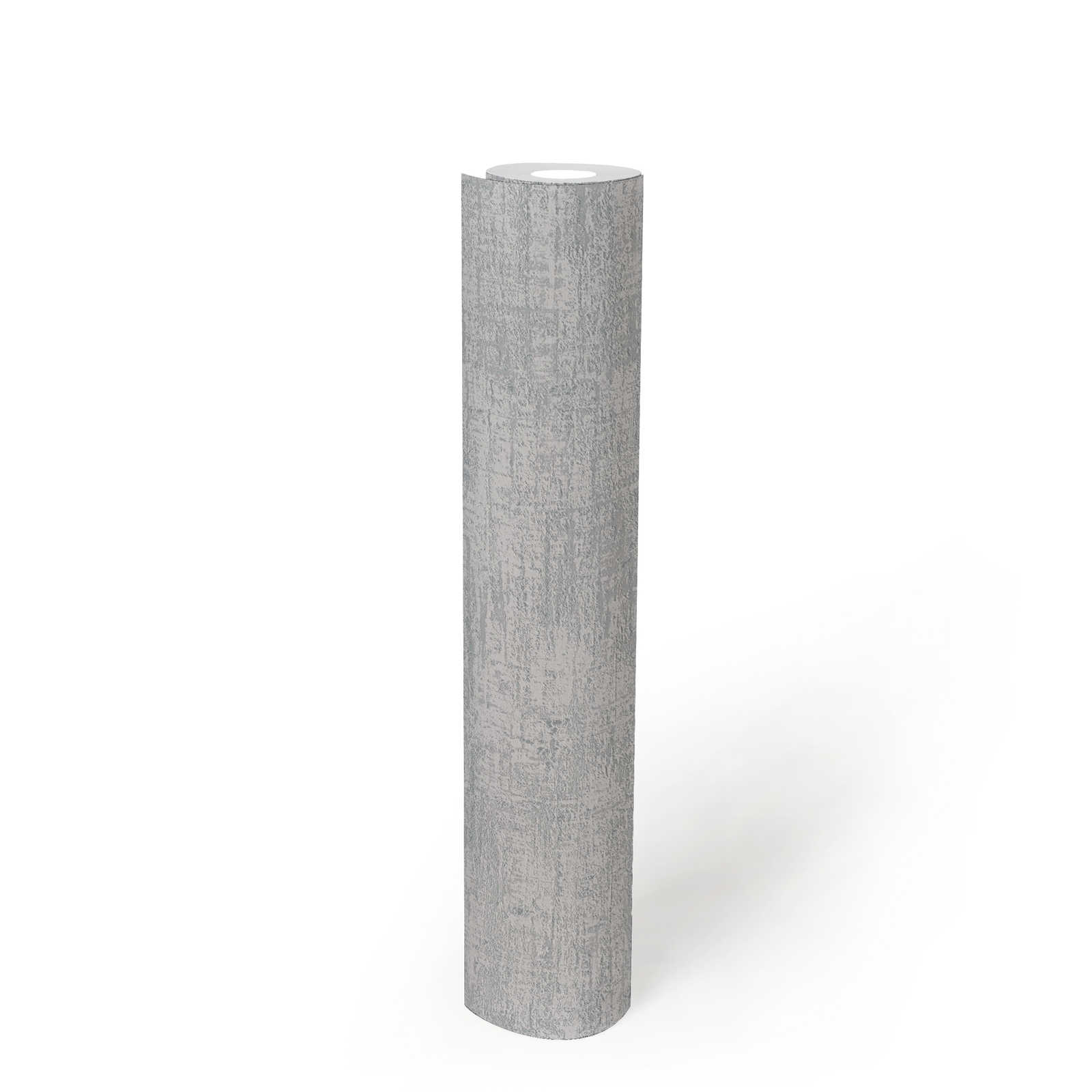             Vliestapete mit metallischen Akzenten – Grau, Silber
        