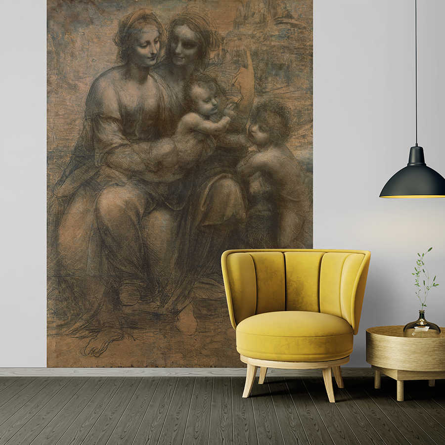         Fototapete "Die Jungfrau mit Kind" von Leonardo da Vinci
    