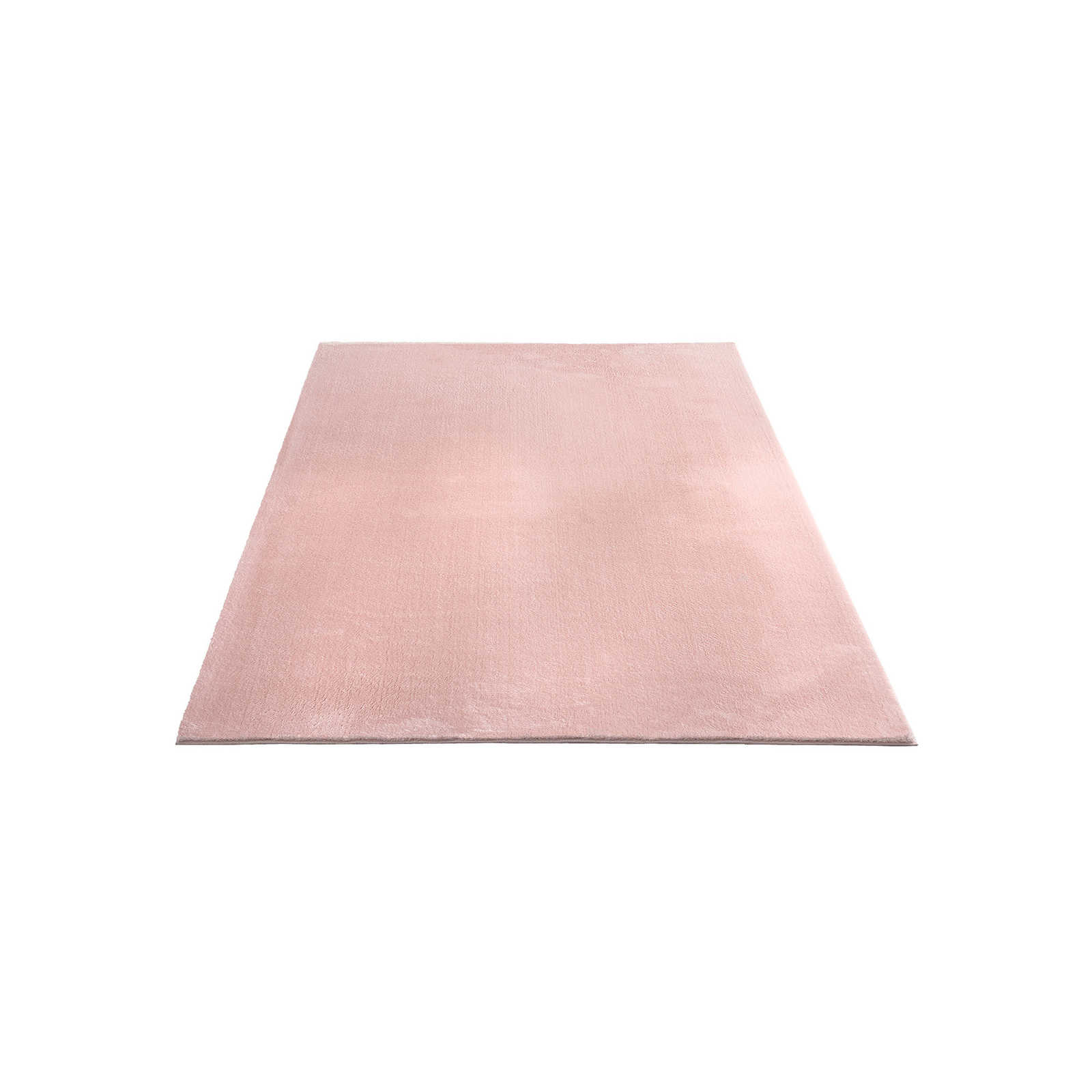 Zarter Hochflor Teppich in Rosa – 230 x 160 cm
