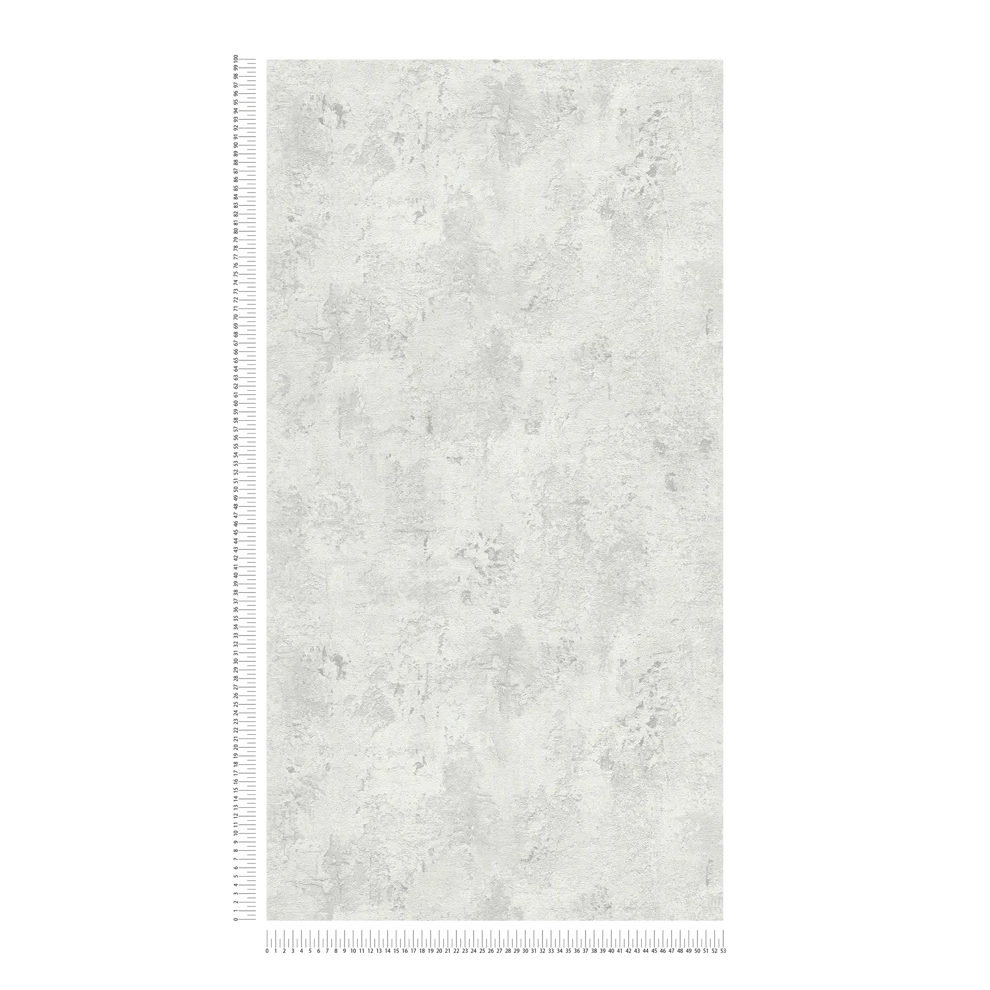             Hellgraue Betontapete mit Strukturdesign – Grau
        
