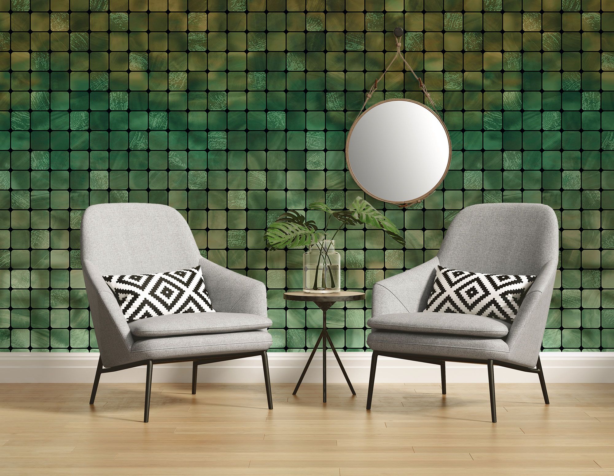 Fliesen Tapete Mosaik & Kacheloptik » online | A.S. Création