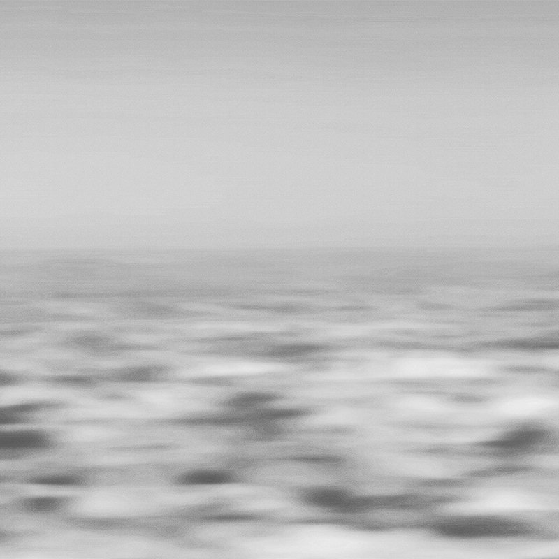Fototapete maritim & abstrakt, Meer & Wellen – Grau, Weiß
