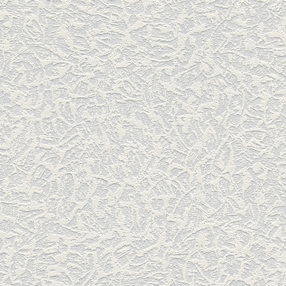             Strukturtapete mit natürlichem Textureffekt – Weiß
        