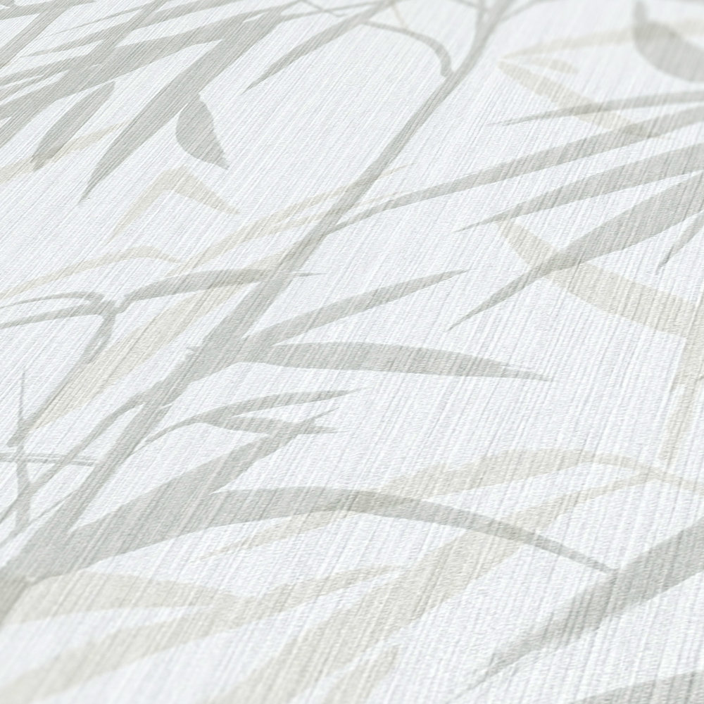             MICHALSKY Vliestapete natürliches Bambus Muster – Beige, Creme
        