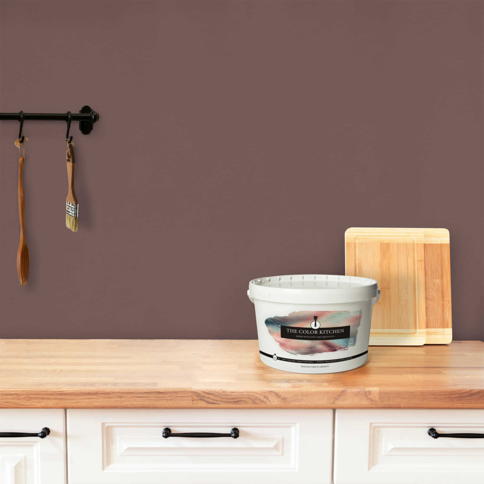             Wandfarbe in rötlichem Braun »Passion Fruit« TCK5015 – 2,5 Liter
        