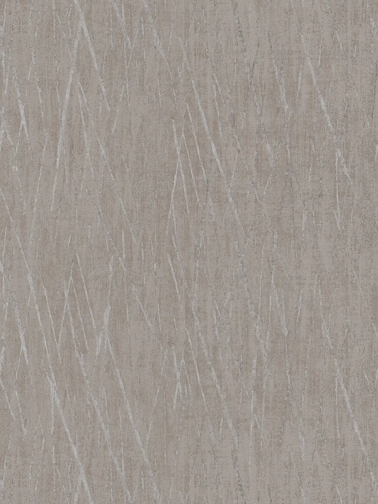        Skandinavische Tapete mit Metallic Design – Beige, Grau
    