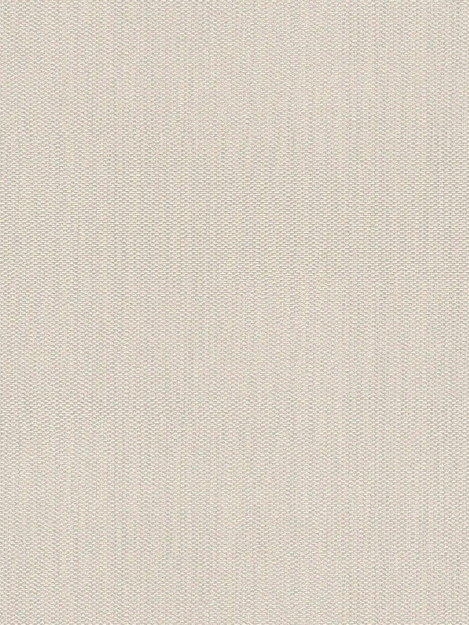 Vliestapete in Textiloptik – Creme, Grau
