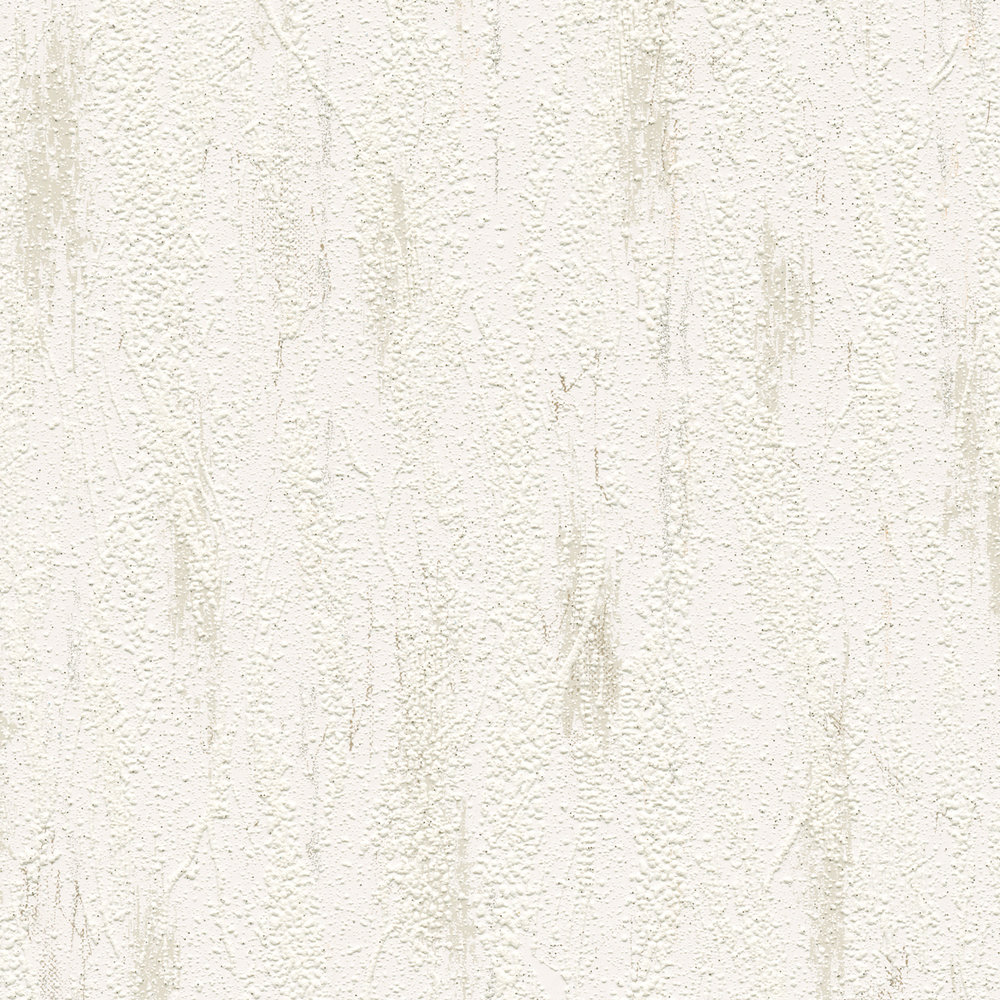             Putzoptik Tapete mit Strukturdekor & Farbmelierung – Grau, Creme
        