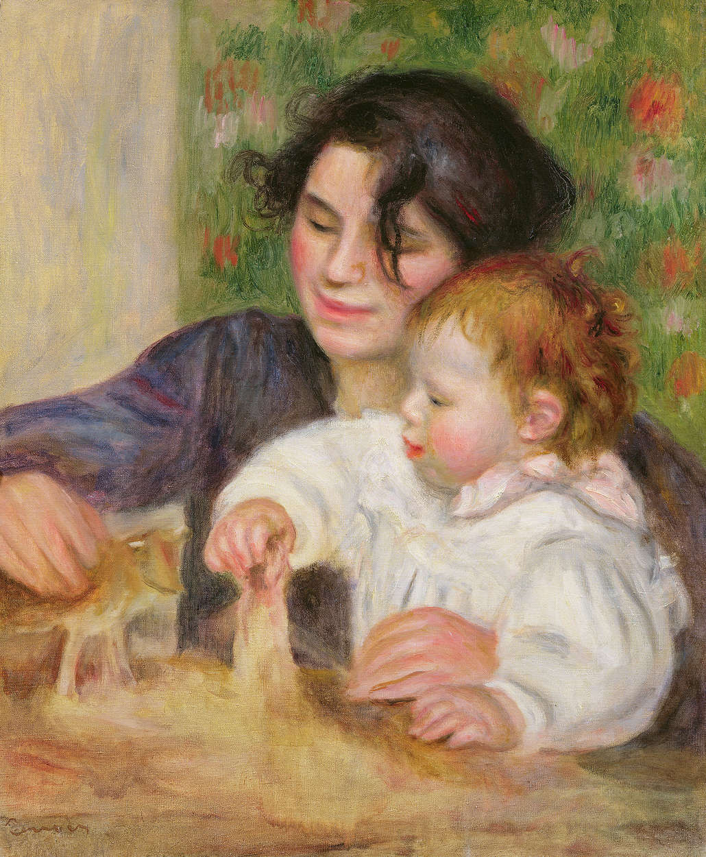             Fototapete "Gabrielle und Jean" von Pierre Auguste Renoir
        