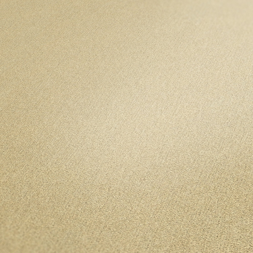             Altgold Tapete unifarben Gold Metallic mit glatter Oberfläche
        