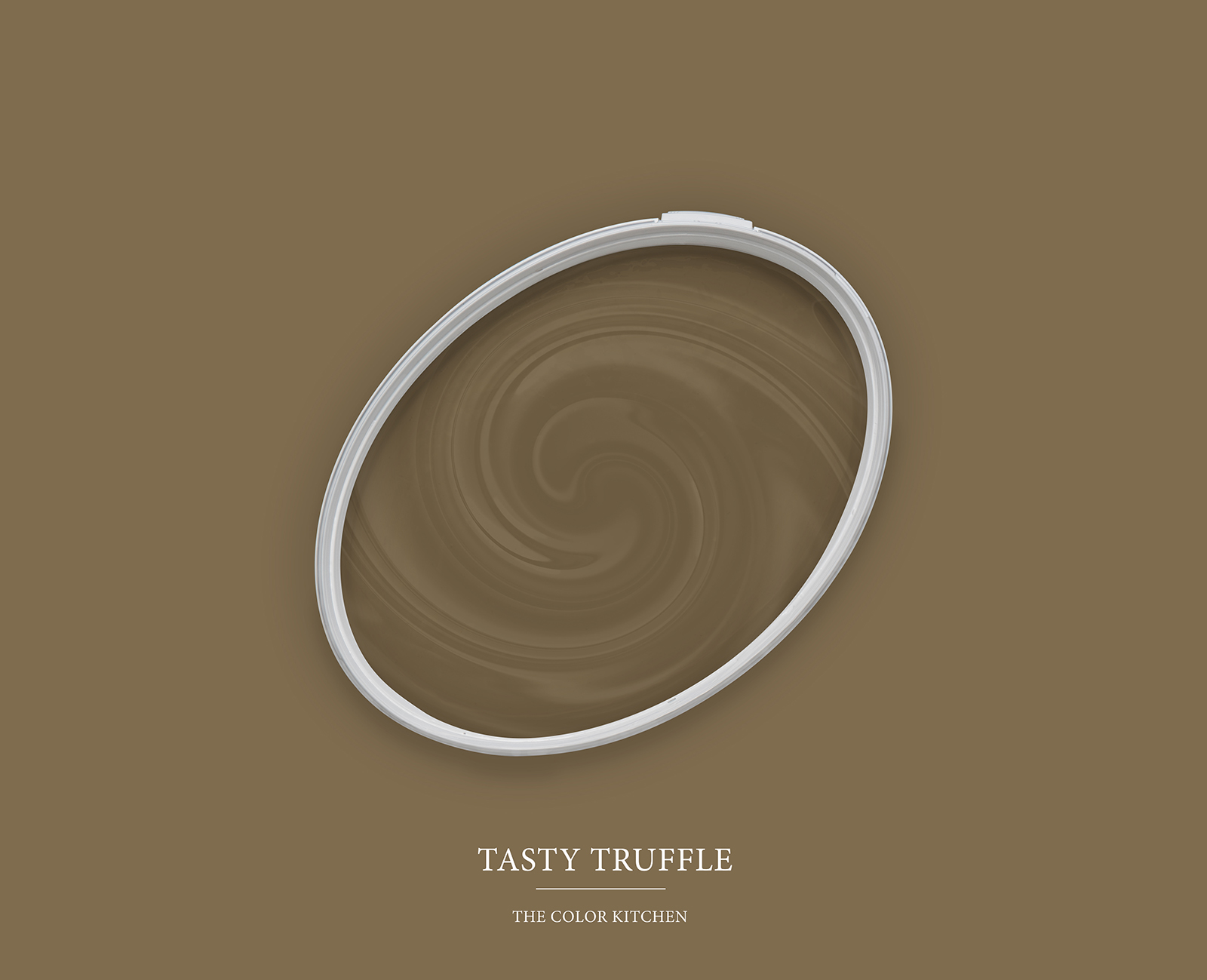 Wandfarbe in tiefem Braun »Tasty Truffle« TCK6014 – 5 Liter
