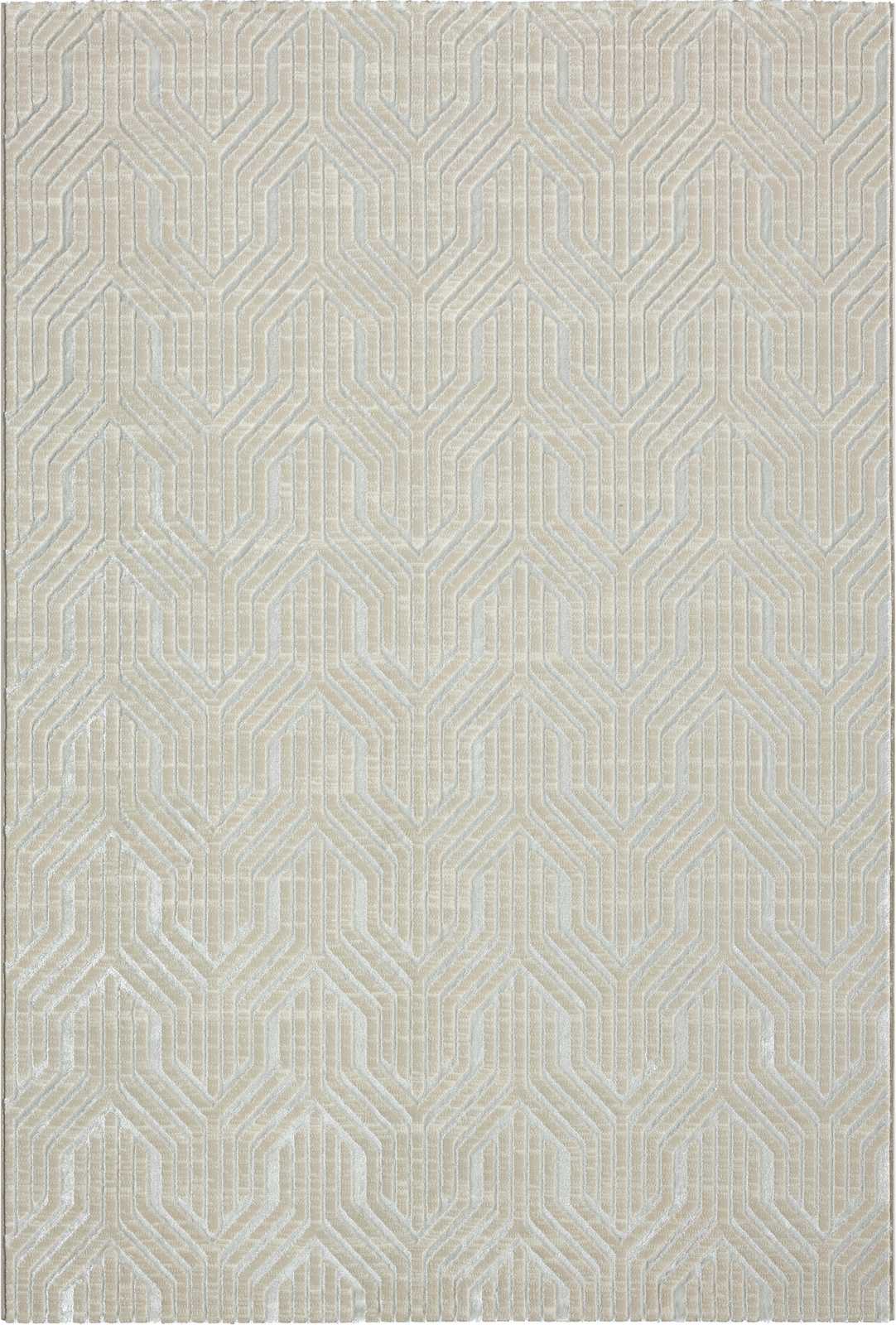             Sanfter Hochflor Teppich in Creme – 150 x 80 cm
        
