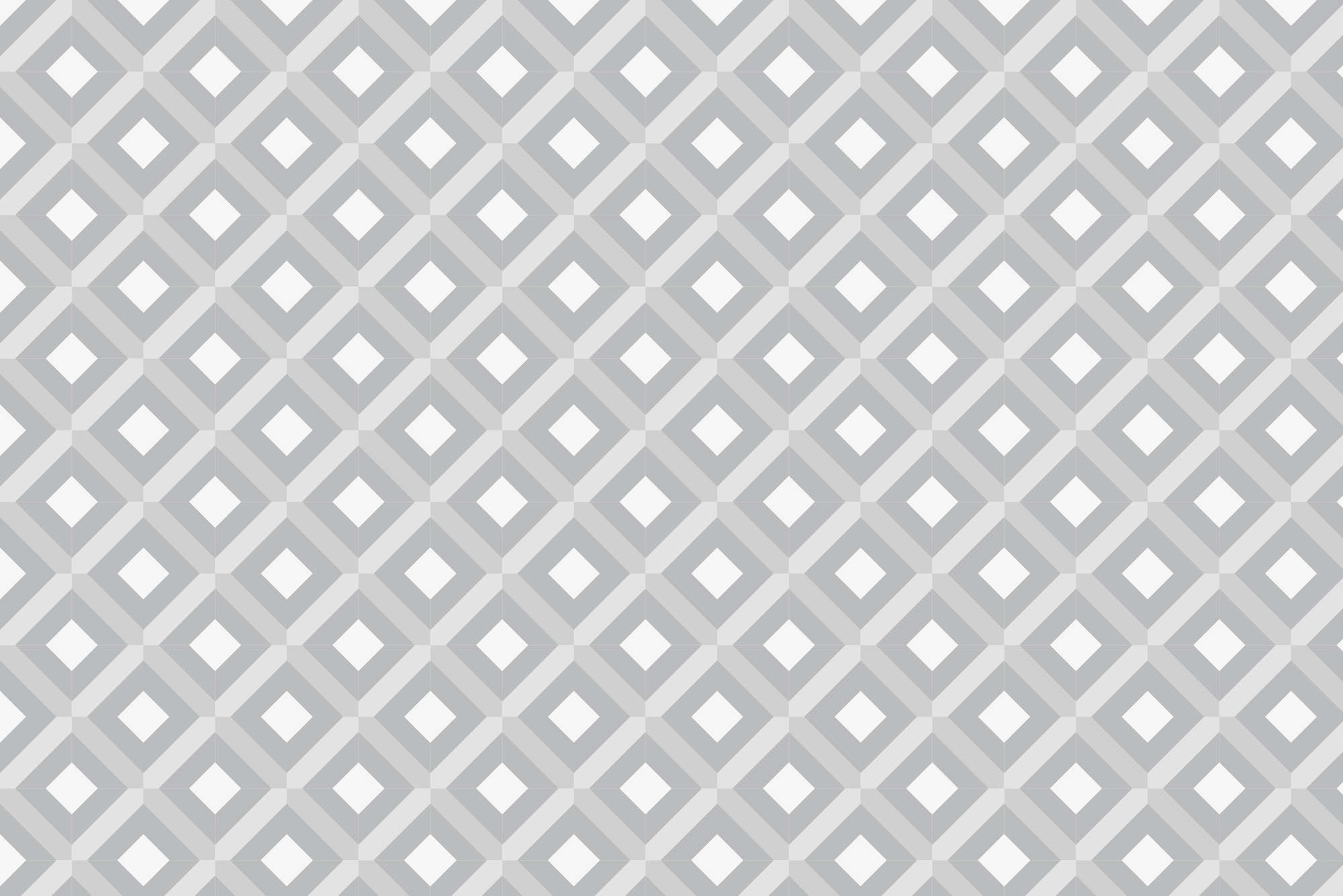             Design Fototapete Kästchen Motiv mit kleinen Quadraten grau auf Premium Glattvlies
        