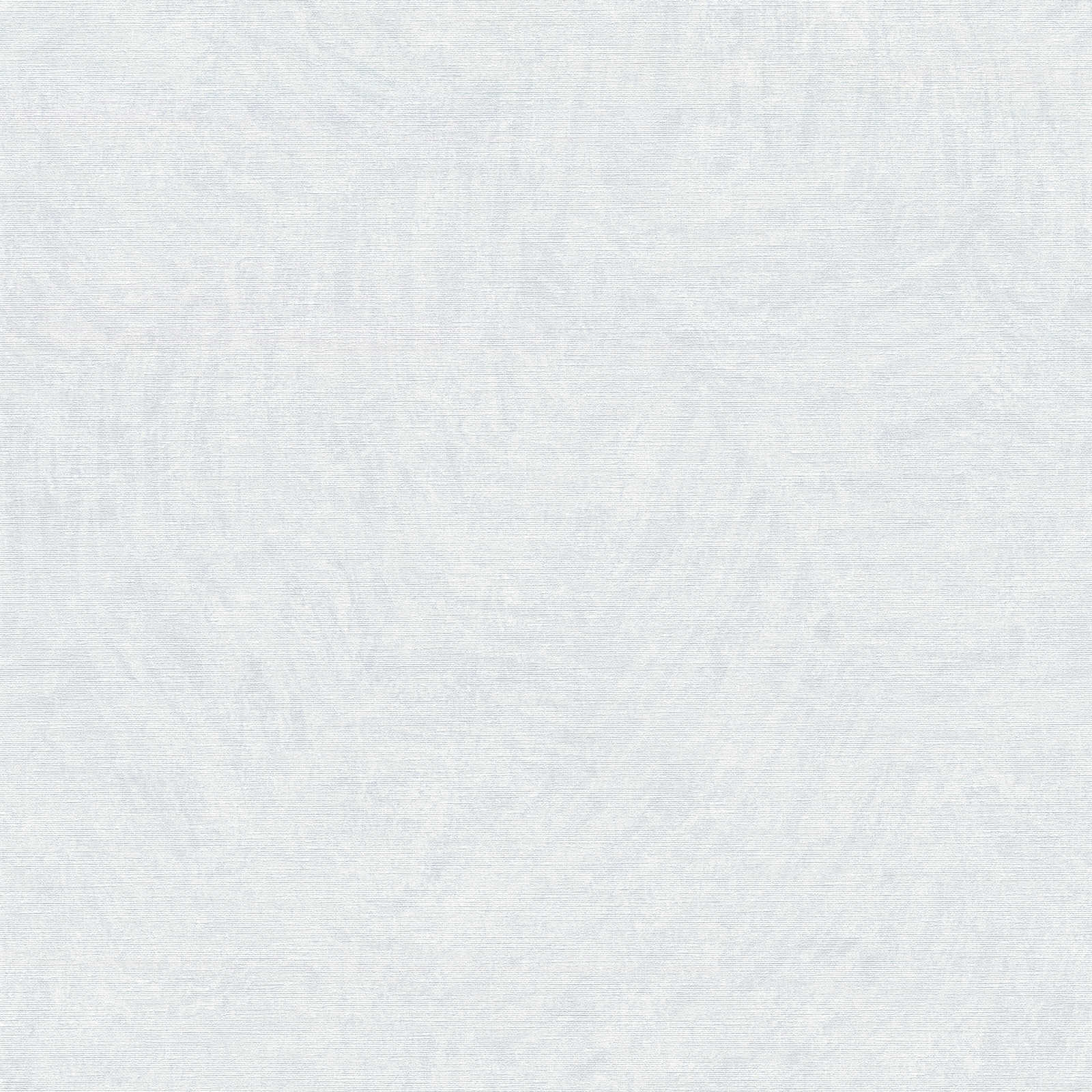         Textiloptik Tapete mit Strukturdesign – Weiß, Blau
    