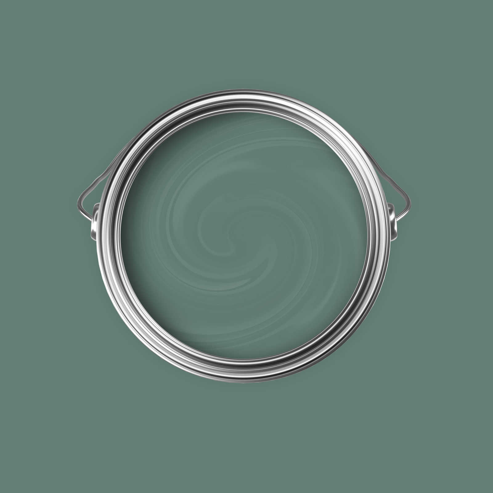             Premium Wandfarbe ruhiges Eukalyptus »Expressive Emerald« NW410 – 5 Liter
        