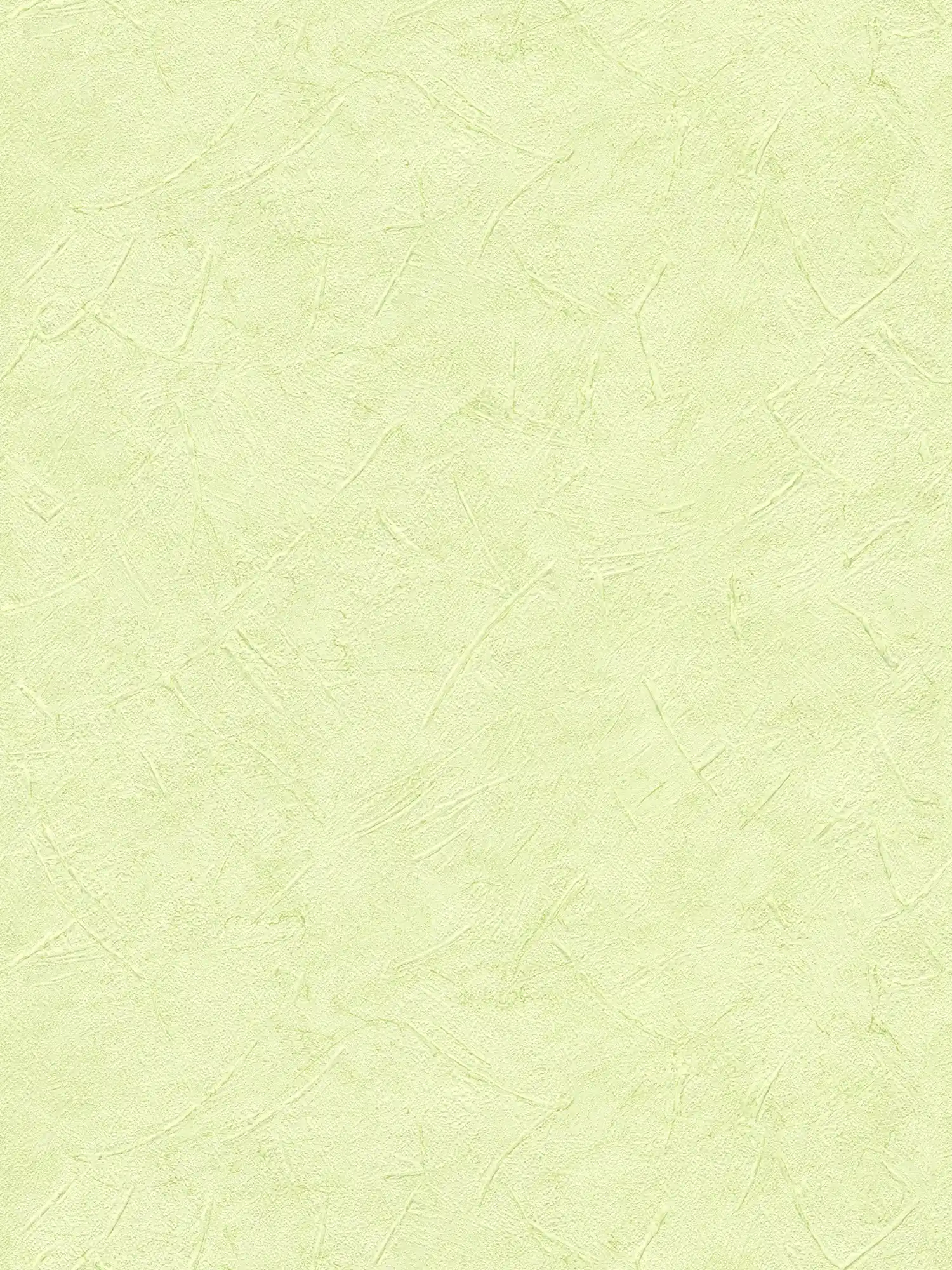         Kellenputz Papiertapete Hellgrün mit Putzoptik – Grün
    
