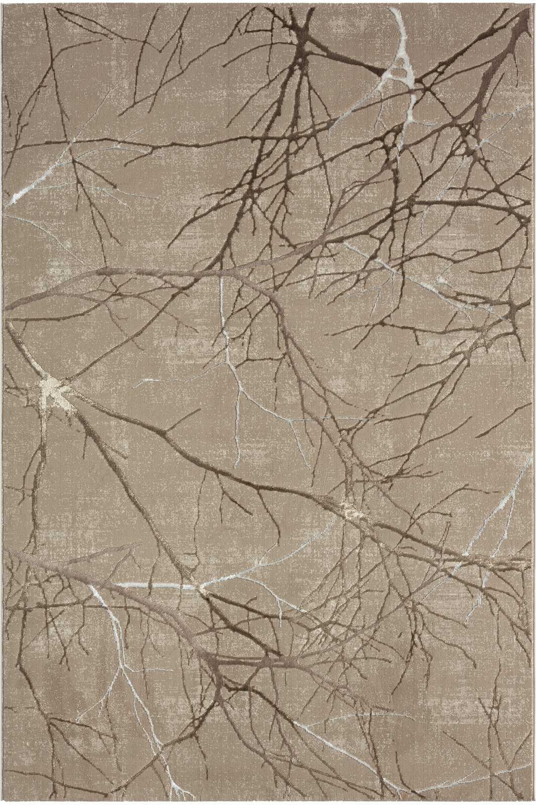             Hochflor Teppich in zarten Beige – 170 x 120 cm
        
