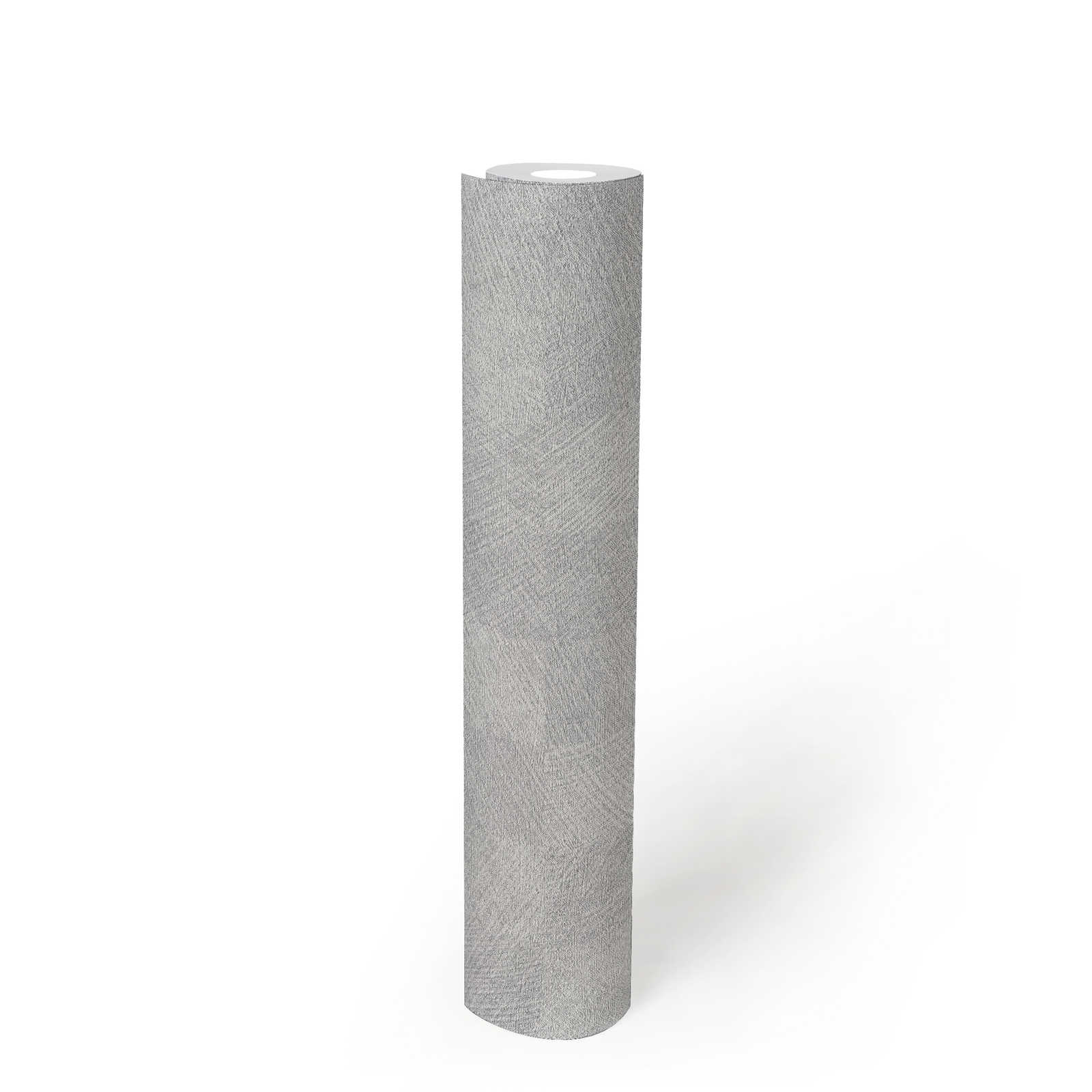             Metallic Tapete Karomuster mit Glanz-Effekt – Grau
        