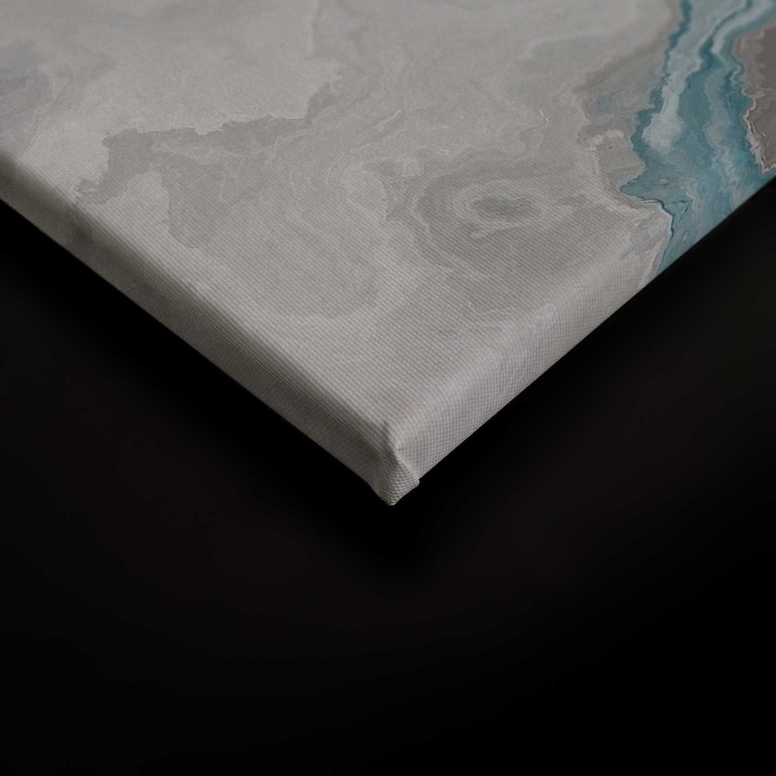             Leinwandbild marmoriert mit Quarz-Optik – 0,90 m x 0,60 m
        