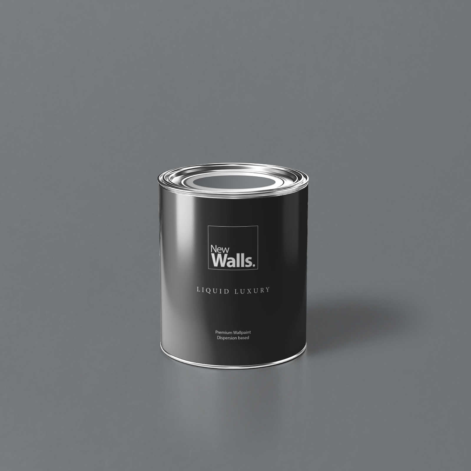 Premium Wandfarbe beruhigendes Betongrau »Industrial Grey« NW104 – 1 Liter
