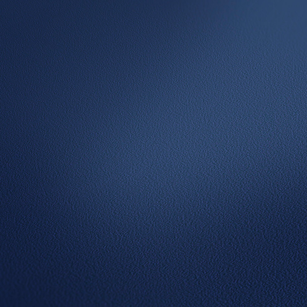             Tapete Marineblau, einfarbiges Vlies mit seidenmatt Finish – Blau
        