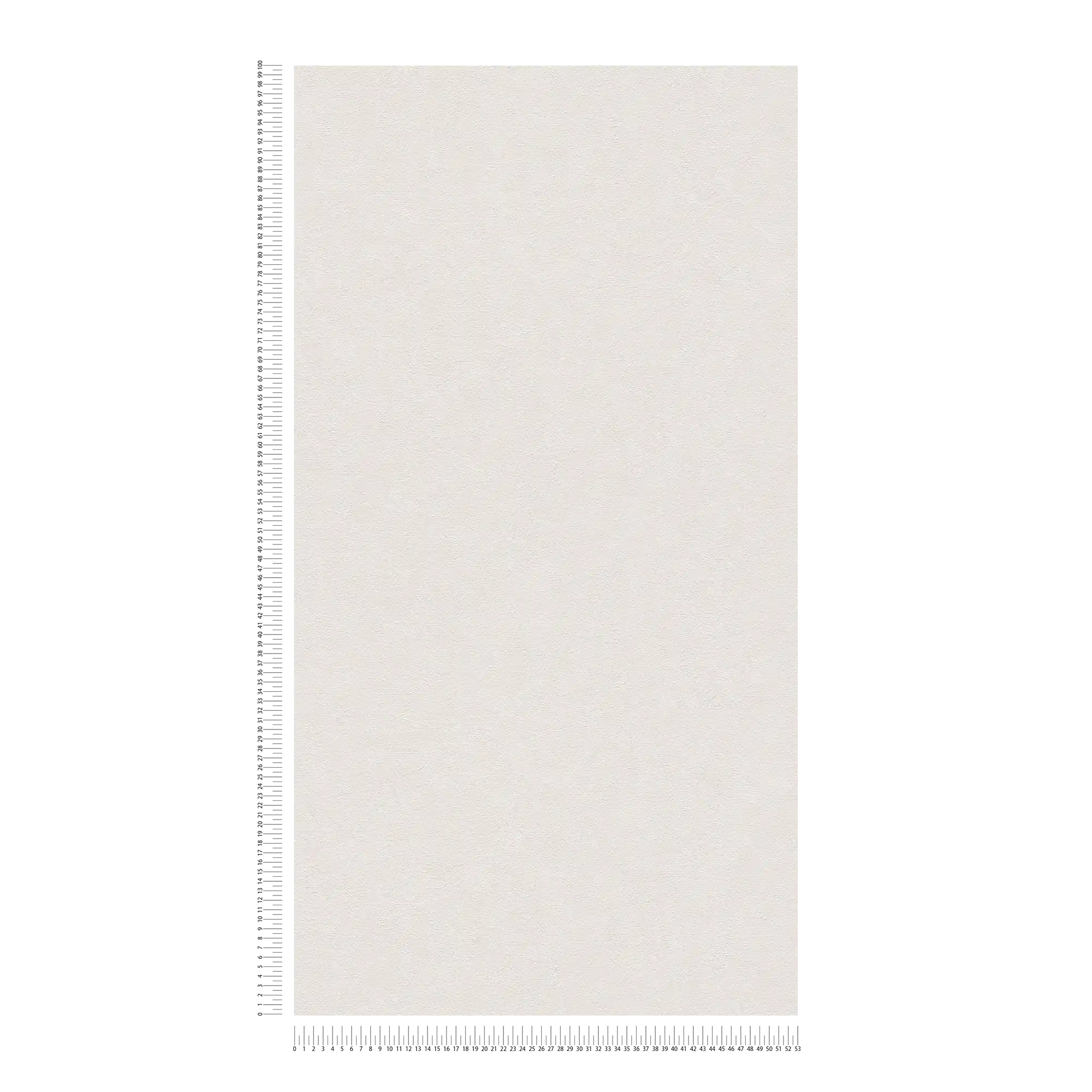             Uni Tapete mit Putzoptik & Farbschraffur – Creme, Weiß
        