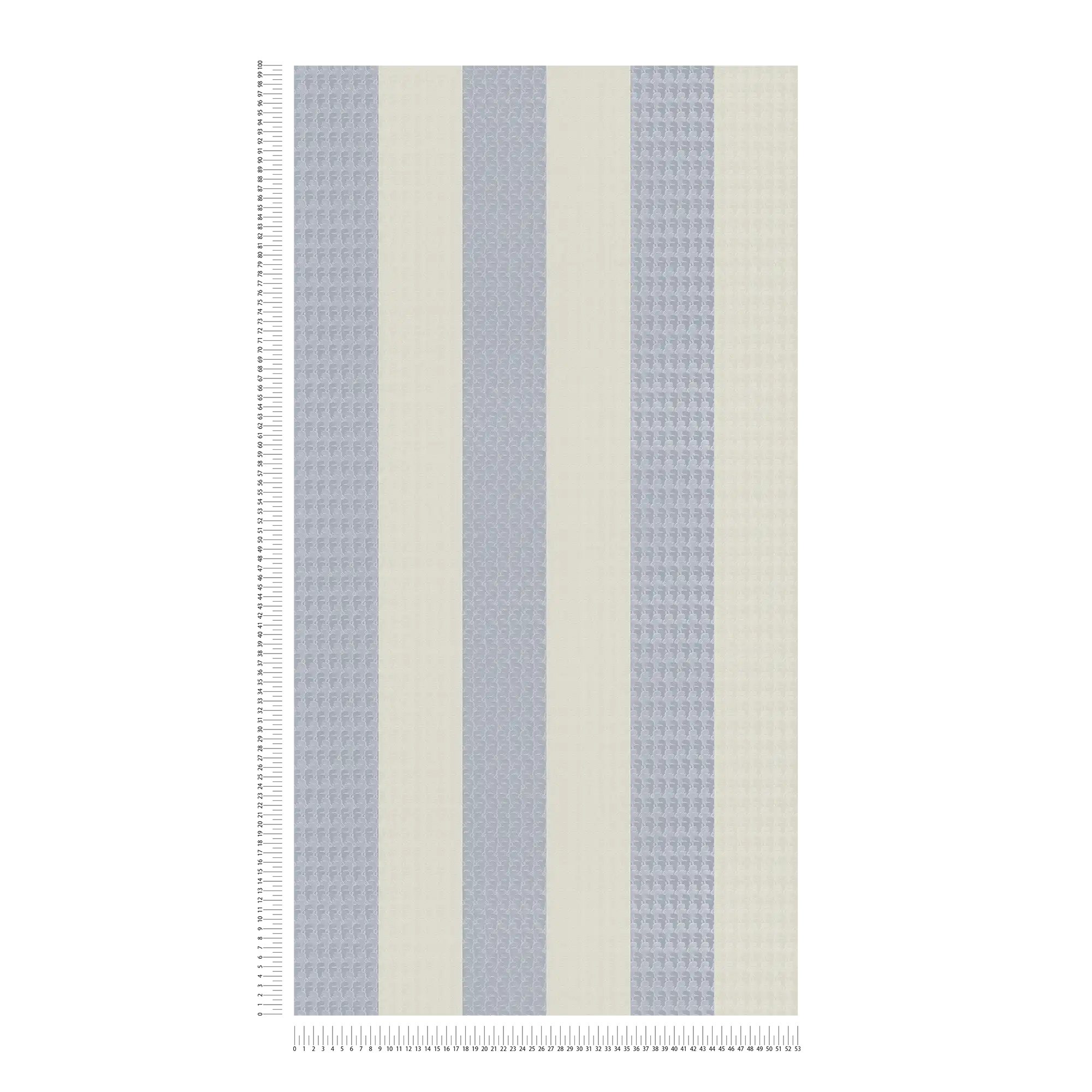             Tapete Karl LAGERFELD Streifen Profil Muster – Grau
        