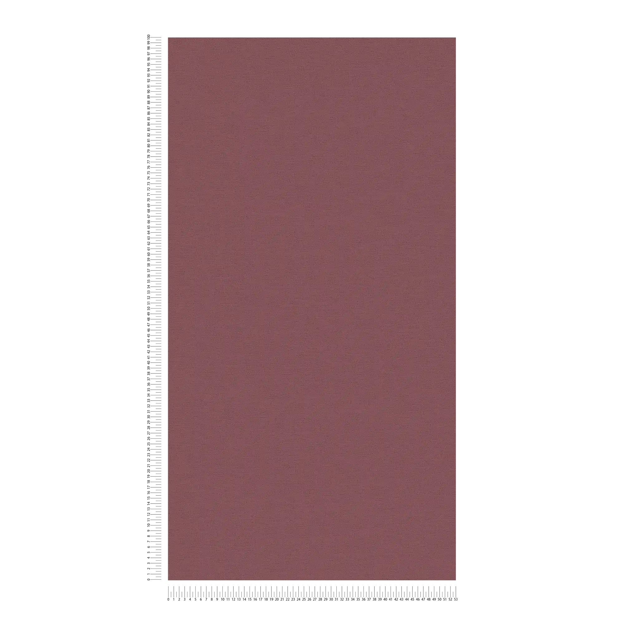             Einfarbige Tapete Bordeaux Rot mit Textiloptik
        