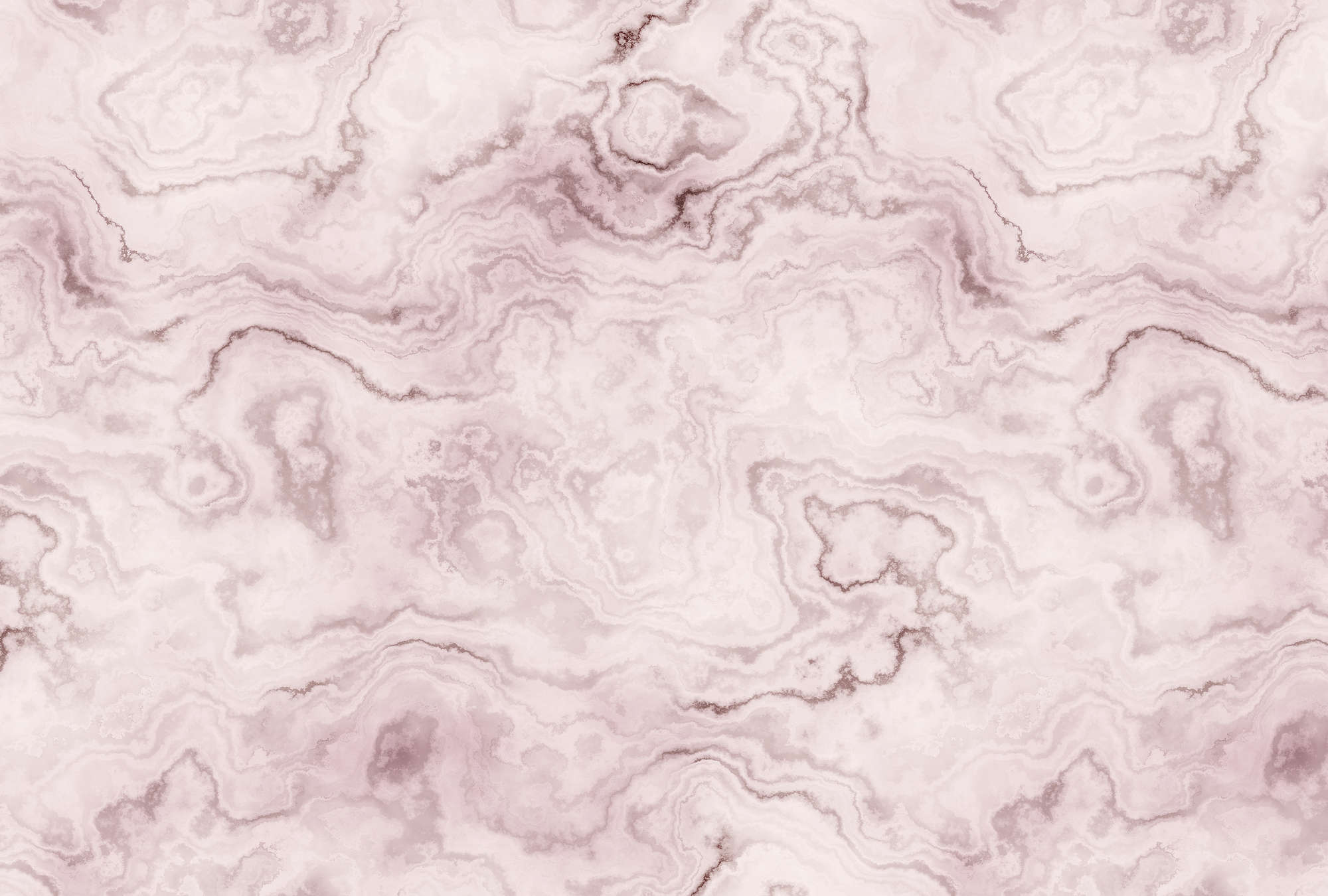             Carrara 3 - Fototapete in eleganter Marmoroptik – Rosa, Rot | Perlmutt Glattvlies
        
