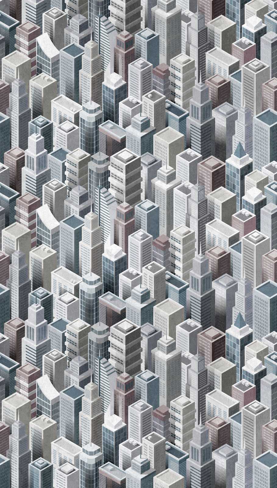             Tapeten Neuheit – Motivtapete Skyscraper 3D Muster Urban
        
