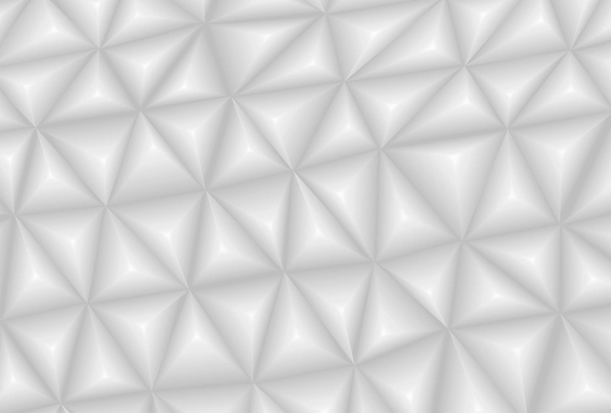             3D Fototapete Grau mit Grafik Dreieck Muster
        