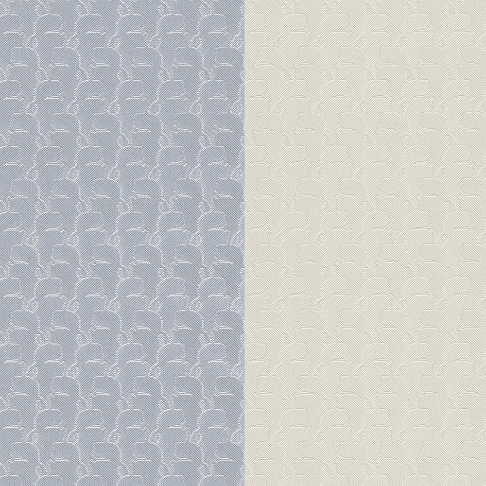             Tapete Karl LAGERFELD Streifen Profil Muster – Grau
        
