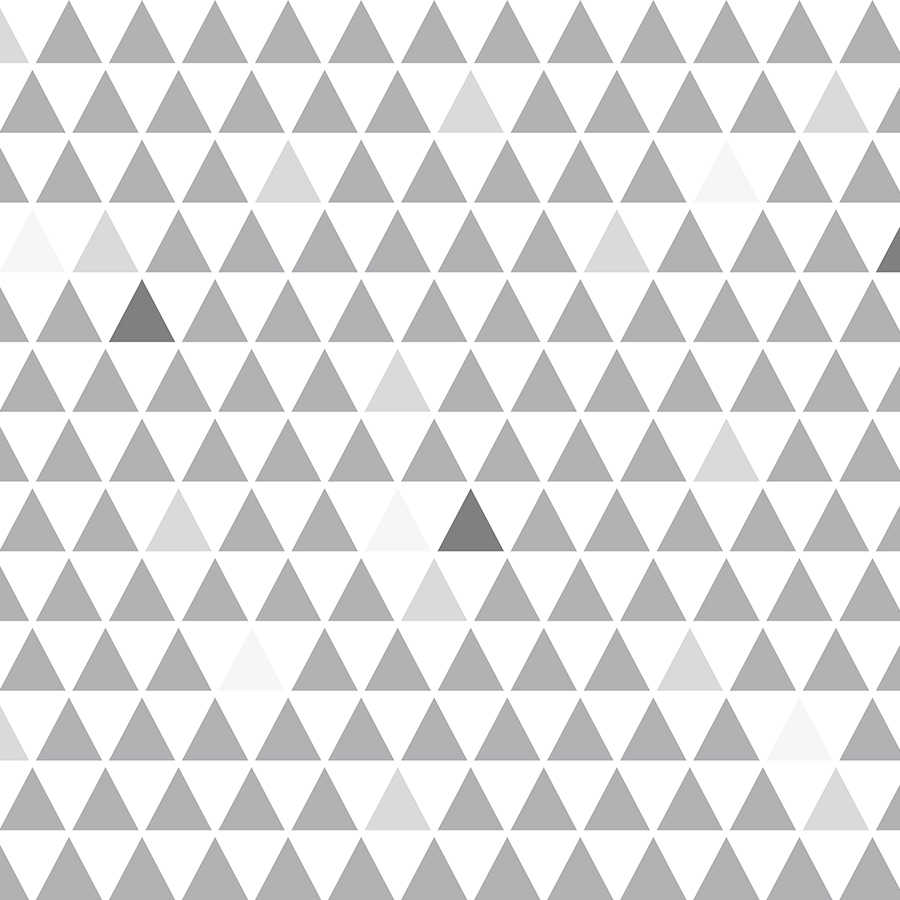 Design Fototapete kleine Dreiecke grau auf Matt Glattvlies
